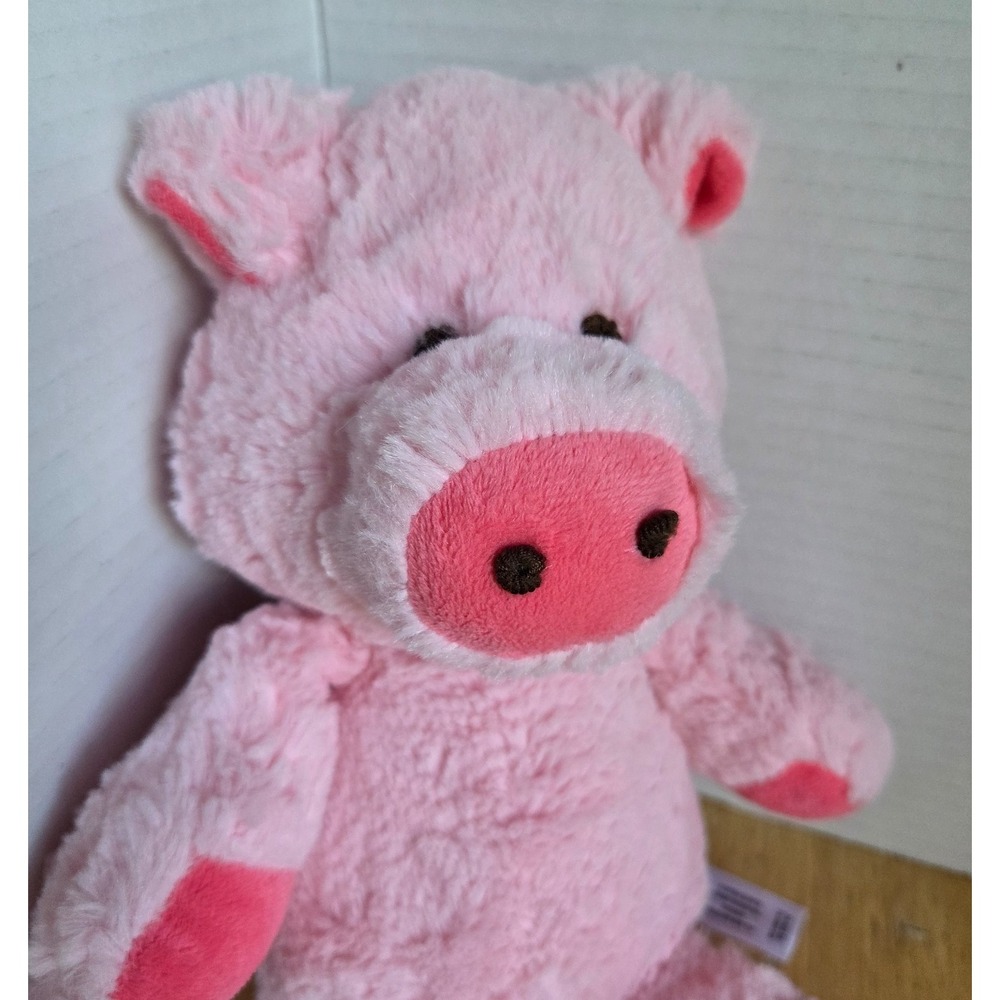 Babies R Us Pink Pig Fluffy Floppy Soft Plush Comfort Toy Baby Lovey Toy 2016